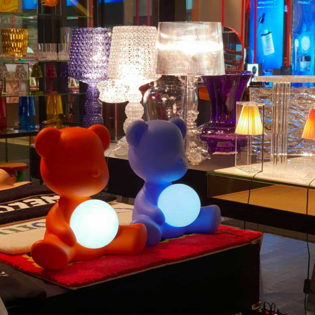 Teddy Girl Lamp with Rechargeable Led