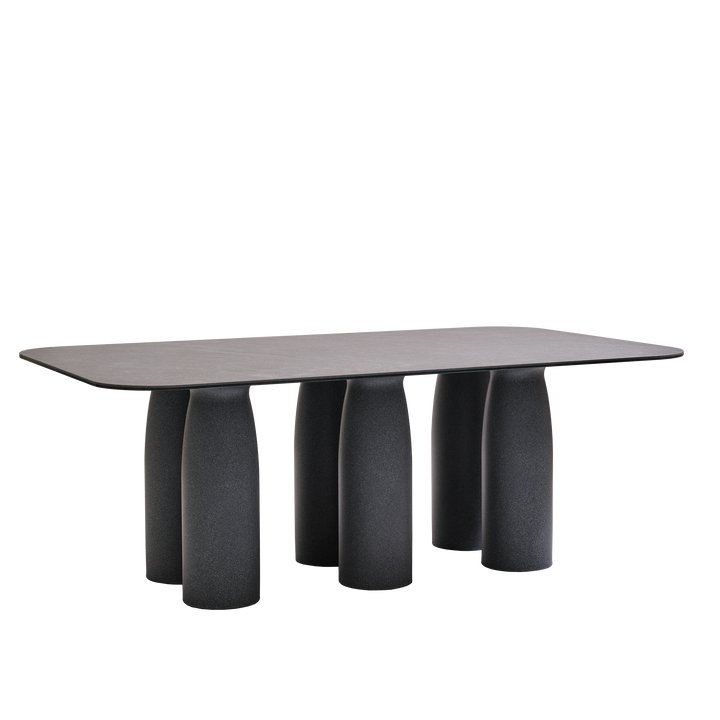 Toto Rectangular Table 200x120cm Stoneware Top