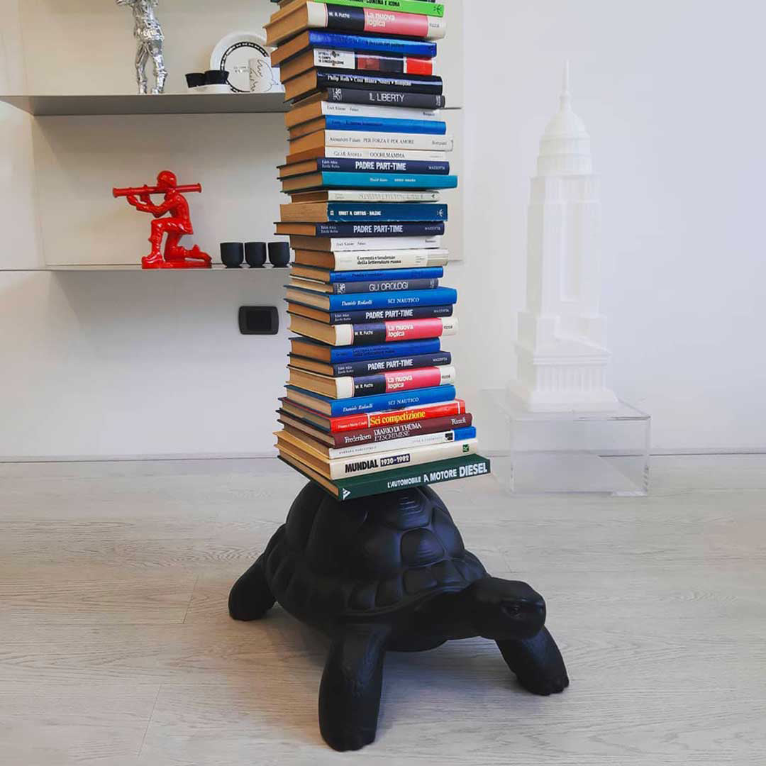 Turtle Carry Bookcase by Qeeboo