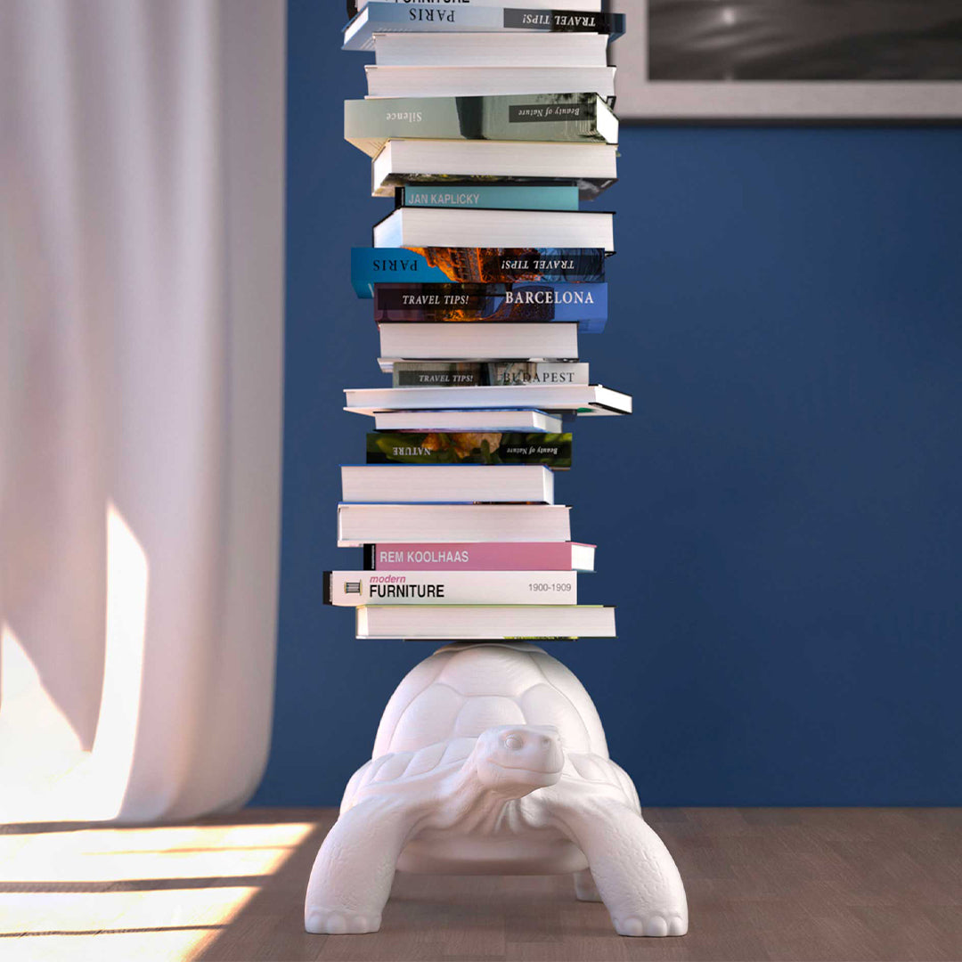 Turtle Carry Bookcase by Qeeboo