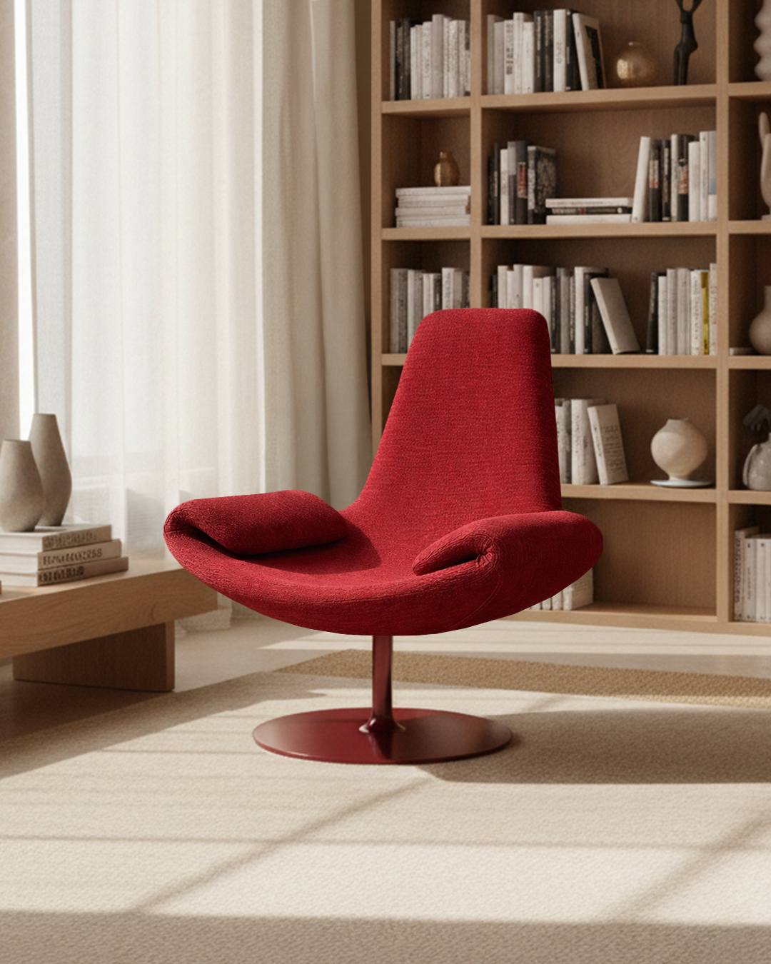 Wing Armchair Fabric B by Qeeboo