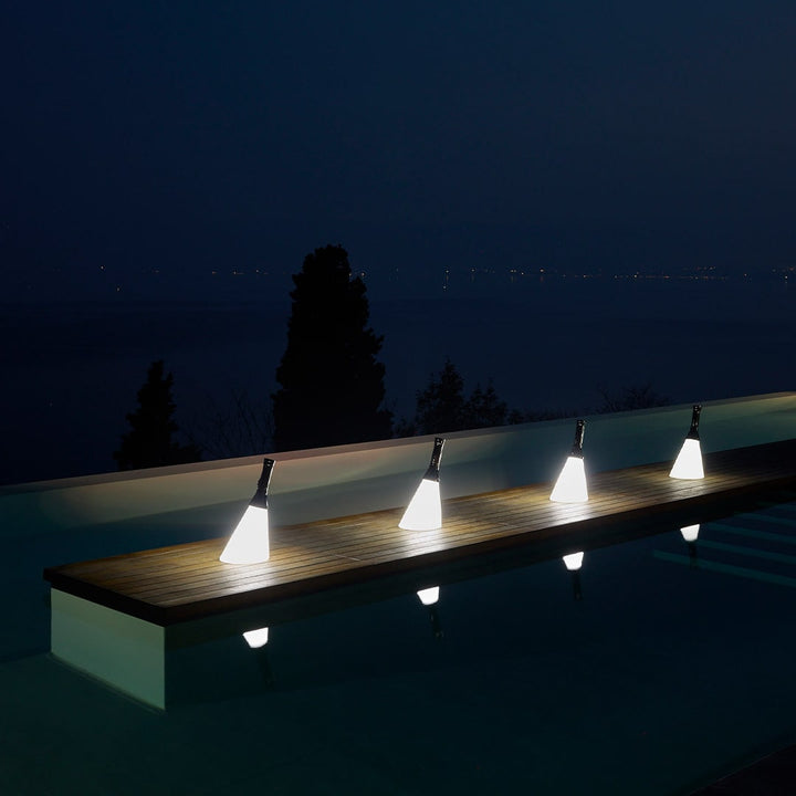 Flash Lamp with Rechargeable Led Ivory design Studio Job