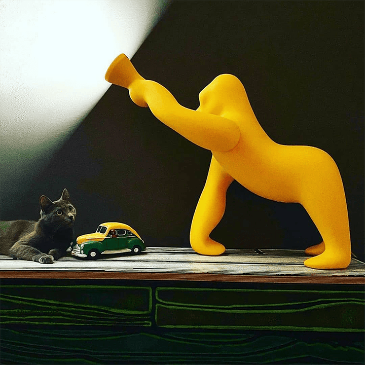 Kong XS Velvet Finish Light Blue design Stefano Giovannoni