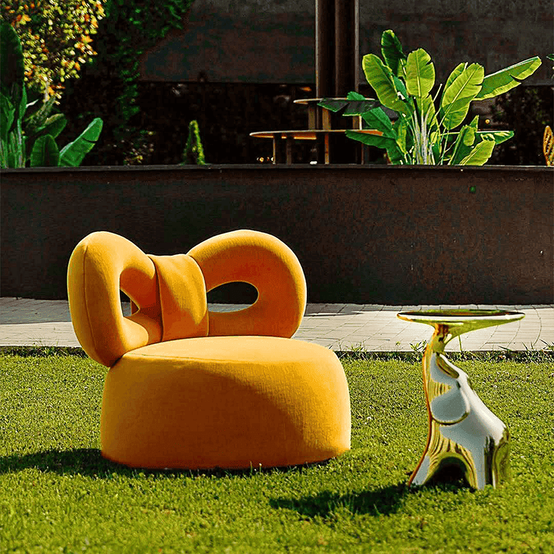 Ribbon Armchair Fabric B by Qeeboo