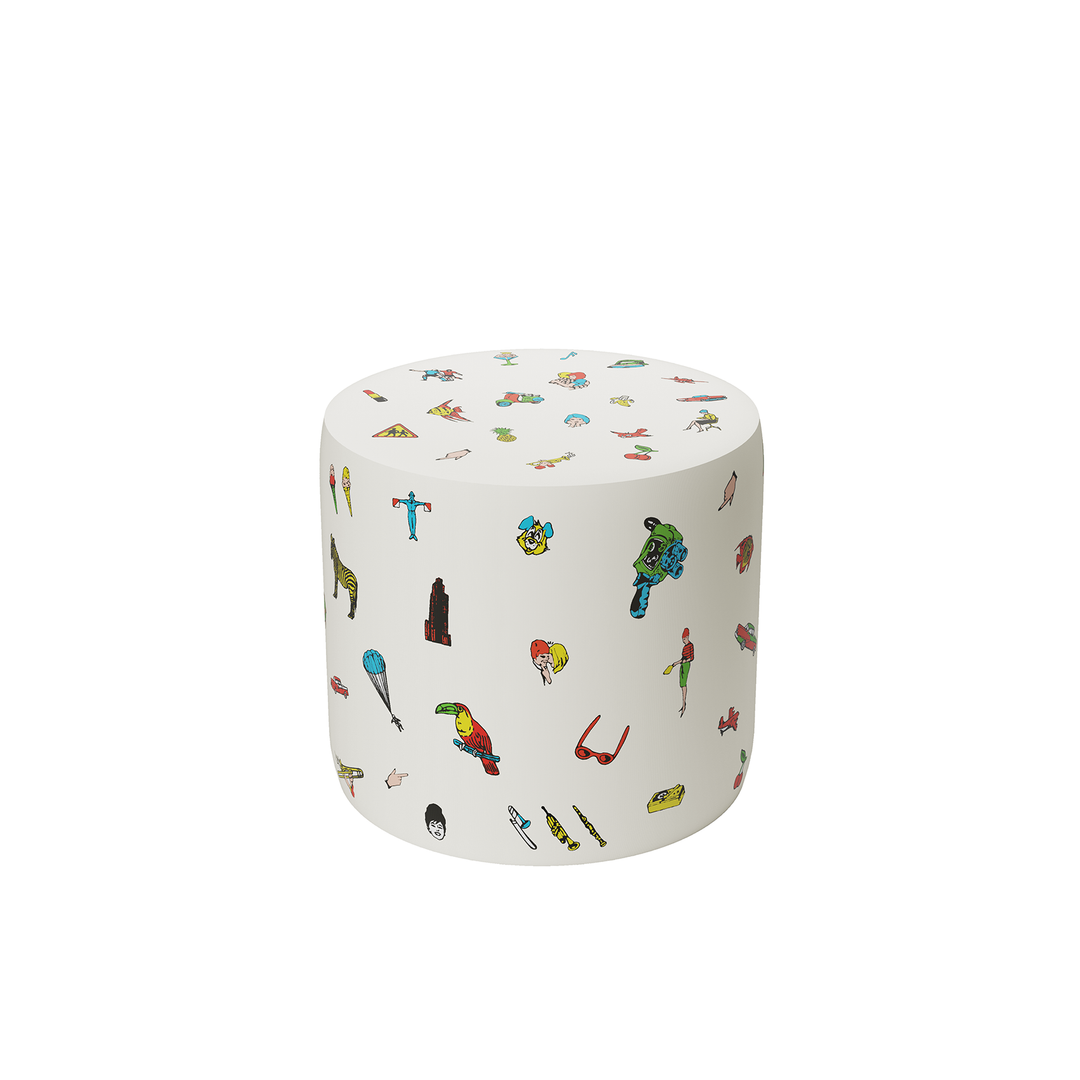 Pouf S in Collaboration with Fiorucci