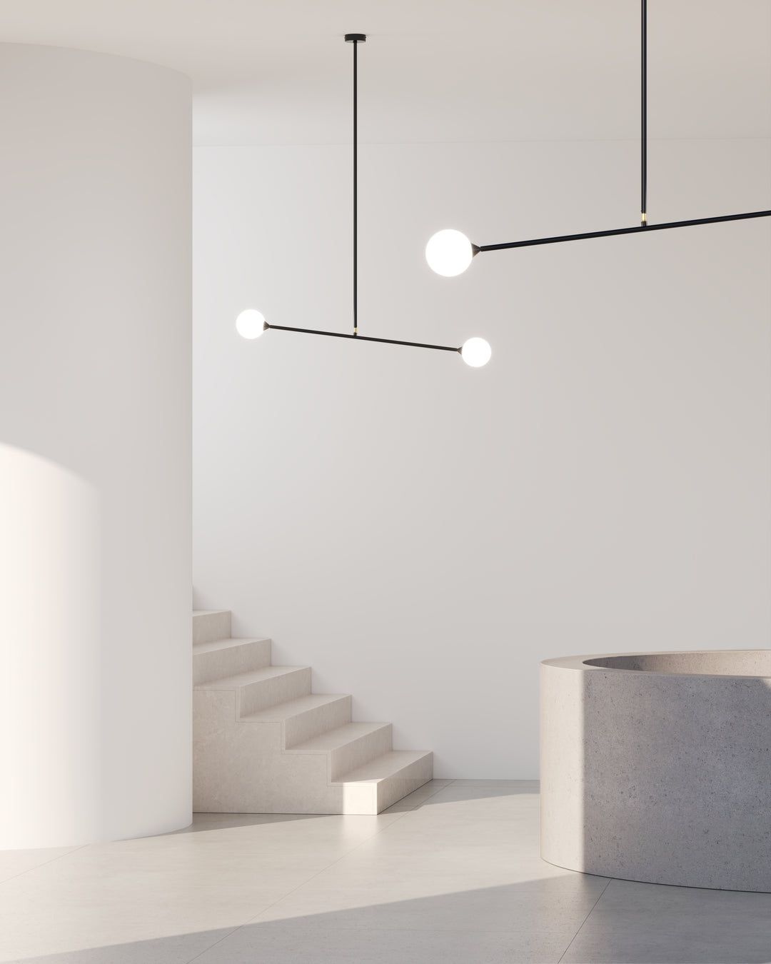 Two Spheres Pendant Lamp