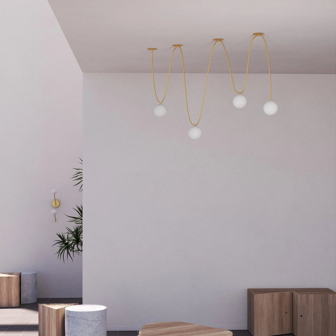 Motive Free Drawing Ceiling Lamp