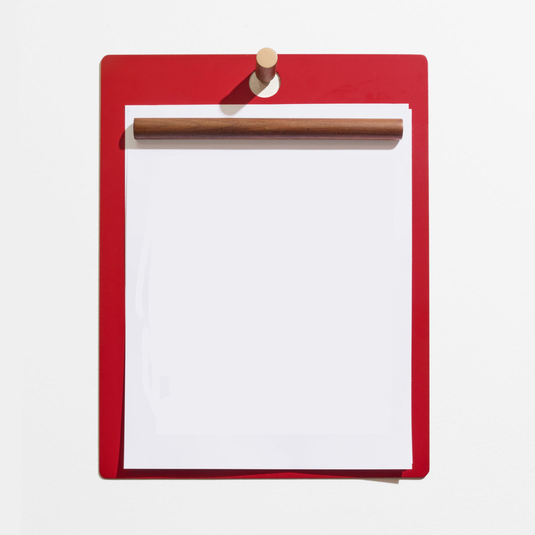 The Magnetic Clipboard - Red
