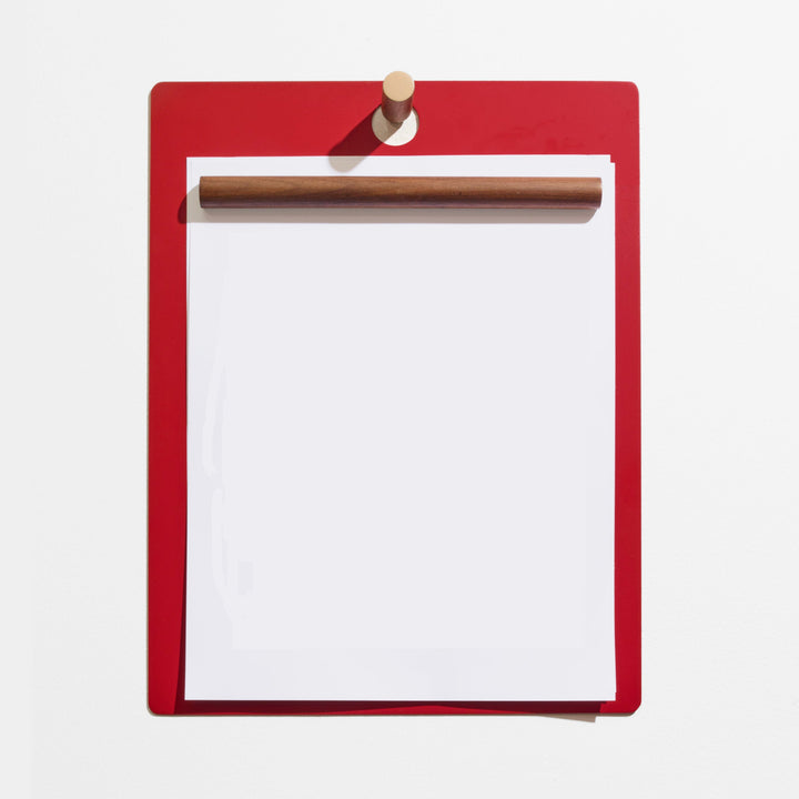 The Magnetic Clipboard - Red