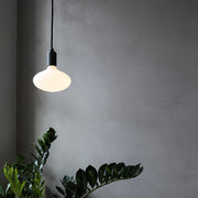 Oval Dim to Warm Pendant Light in Graphite