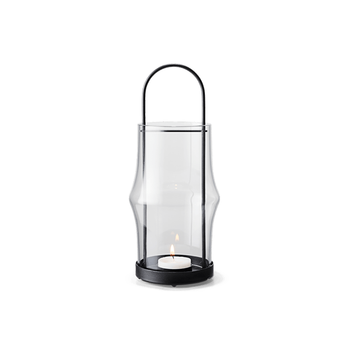 Holmegaard Arc Lantern, Clear, H: 10"