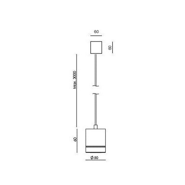 Tea Pendant Lamp dimensions and technical details