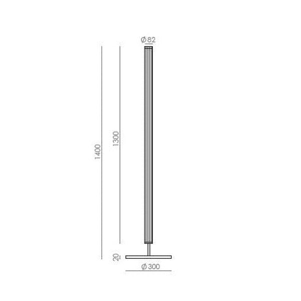 Niro Floor Lamp dimensions and technical details