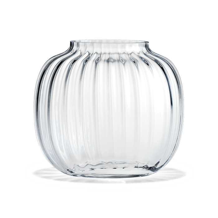 Holmegaard Primula Oval Vase, Clear, H: 6.9"