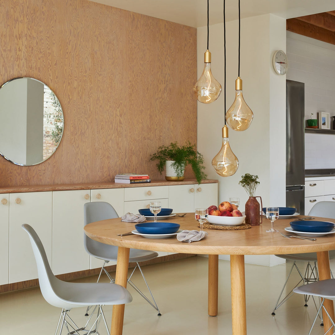 Voronoi II Pendant Light in Brass - Set of 3