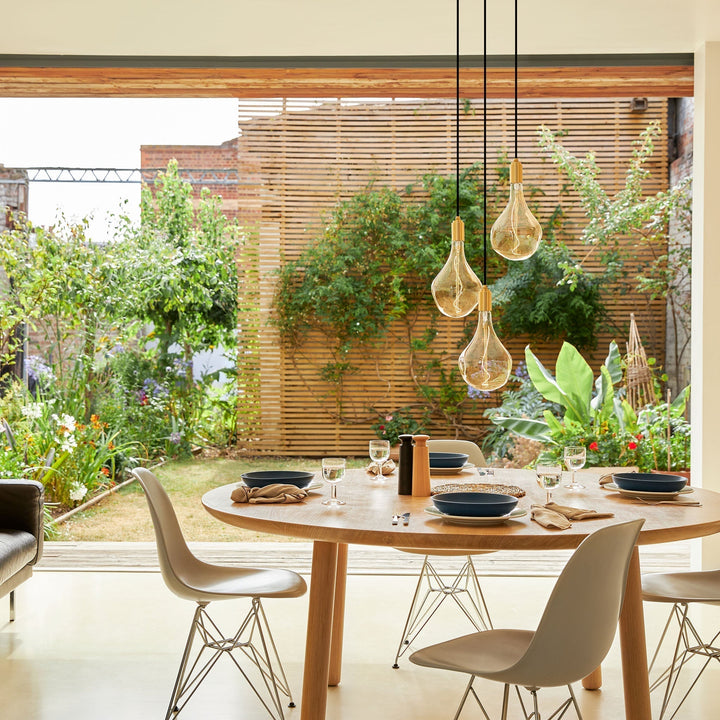 Voronoi II Pendant Light in Brass - Set of 3