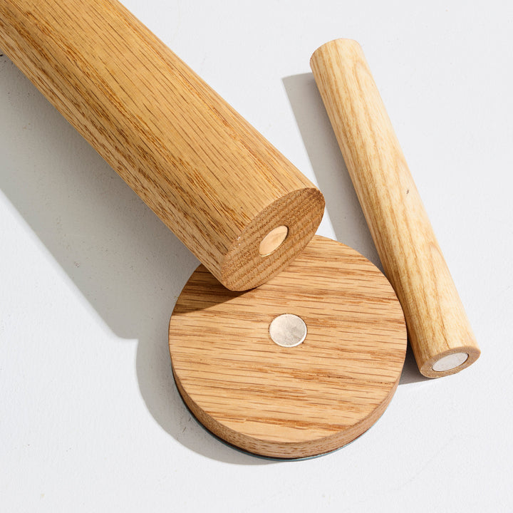 The Paper Towel Keeper - Oak/White