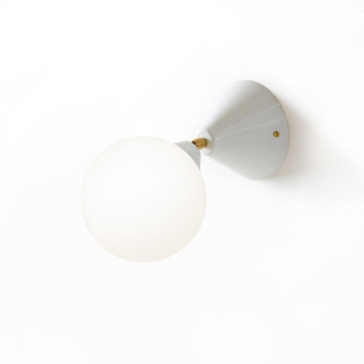 Cone and Sphere Wall Lamp
